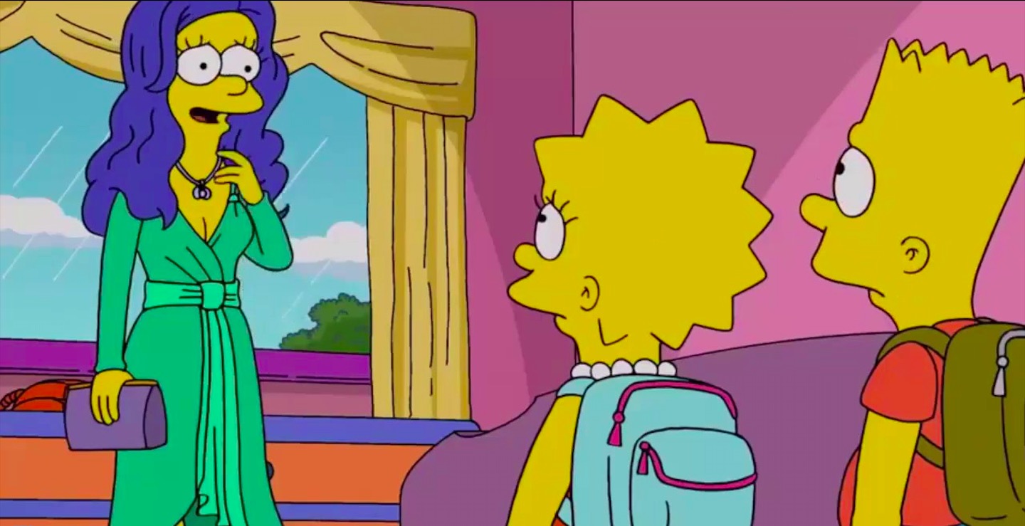 Мардж симпсон волосы